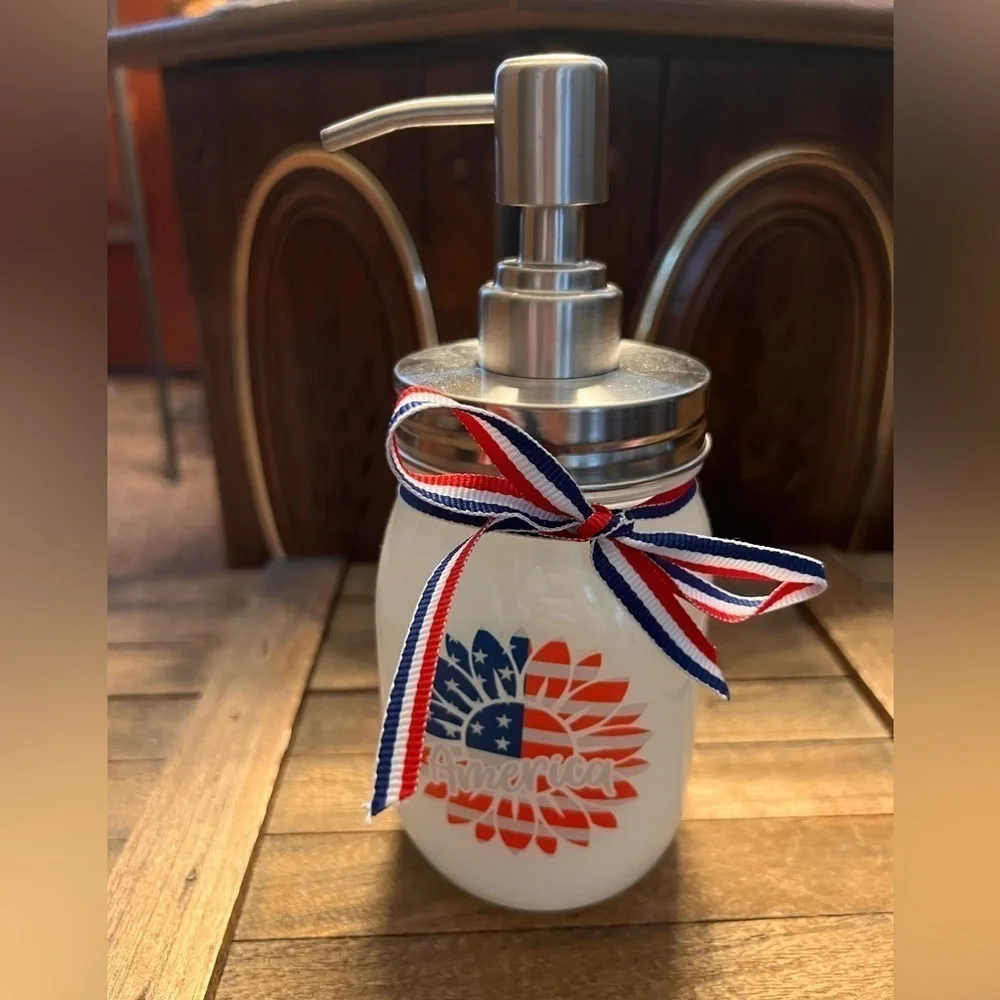 Handmade soap/lotion dispenser